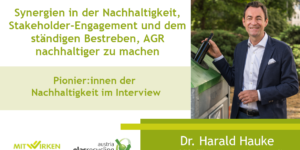 AGR Dr. Hauke im Interview Banner